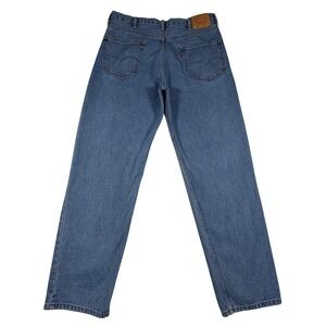 Levis 550 Relaxed Fit Jeans Mens 38x34 Blue Medium Wash Denim Cotton 00550-0040